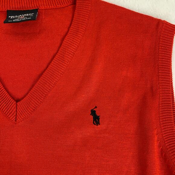 POLO Jeans Co. By Ralph Lauren Sleeveless Sweater Size X-large - Picture 4 of 7